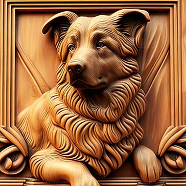 3D model st Polish Podgalyan Shepherd dog (STL)